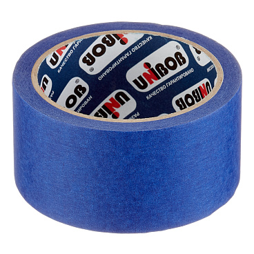 Лента малярная Unibob для наружных работ синяя 50 мм 25 м (48424)