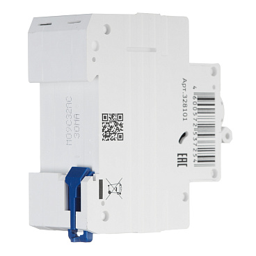 Автомат дифференциальный КЭАЗ OptiDin D63 32А 1P+N тип AC 30 мА 4,5 кА (328101)