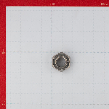 Гайка крепежная нержавеющая сталь М10 DIN 934 (5 шт.)