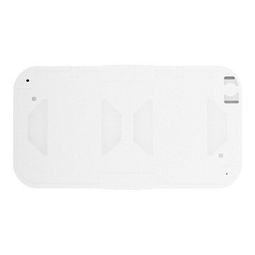 Розетка Svet накладная белая с крышкой (EV 0366-6620)