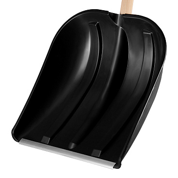 Лопата снеговая Инструм-Агро Памир полипропилен с деревянным черенком 1550х410 мм (100178-2)