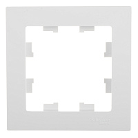 Рамка Systeme Electric AtlasDesign одноместная белая (ATN000101)