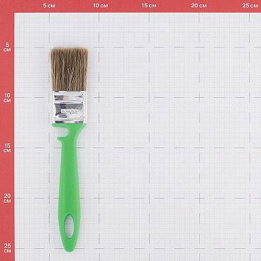 Кисть плоская смешанная щетина пластиковая ручка Wenzo Pro 35х10 мм для антисептиков