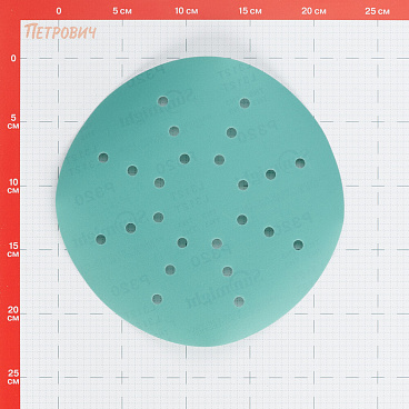 Диск шлифовальный Sunmight Film L312T d225 мм P320 на липучку пленочная основа (5 шт.) (53514R)