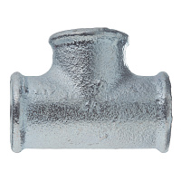 Тройник Gebo Platinum (130-4V) 1/2 ВР(г) х 1/2 ВР(г) х 1/2 ВР(г) чугунный оцинкованный