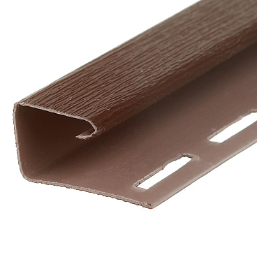 J-профиль Nordside 3050 мм темно-коричневый