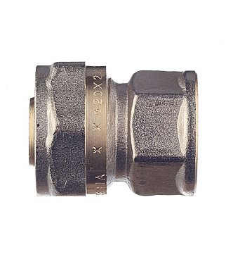 Соединитель прямой 20 обж(ц) х 1/2 ВР(г)