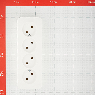 Розетка Systeme Electric Blanca накладная молочная (BLNRA000412)