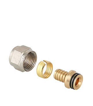 Соединитель коллекторный VALTEC (VTc.709.N.1604) 16х2 обж(ц) для Pex трубы