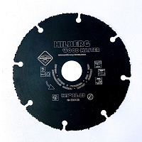 Диск пильный универсальный для УШМ Hilberg 125х22,2х1,8 мм 8 зубьев (530125)