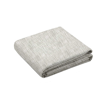 Простыня на резинке 180х200х25 см бязь бежевая MiaСона Heloisa