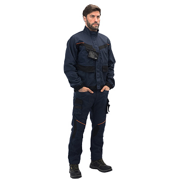 Брюки рабочие Delta Plus Mach 2 Corporate 52-54 рост 180-188 см темно-синие