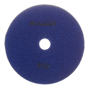 Круг алмазный шлифовальный по камню Rage by Vira гибкий d100 мм P50 для сухого шлифования