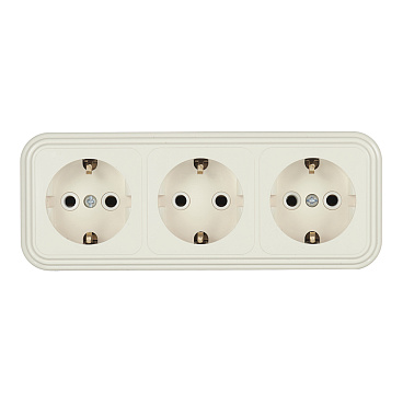 Розетка Svet накладная бежевая (0215-00841)