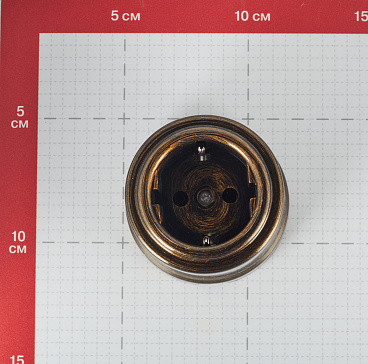 Розетка Bironi Лизетта накладная бронза ретро (B1-101-25)