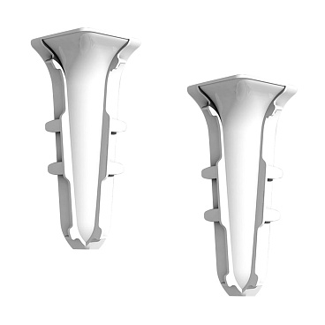 Угол внутренний Идеал Классик 70 мм белый (2 шт.)