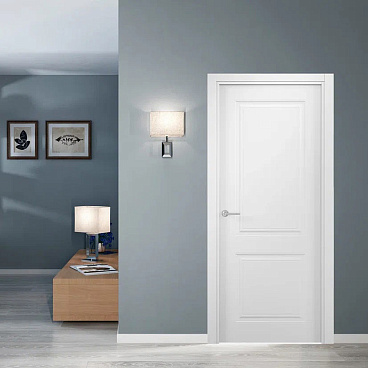 Дверь межкомнатная Норд 700х2000 мм финишпленка белая глухая