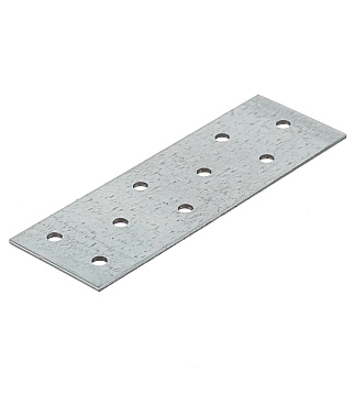 Пластина соединительная оцинкованная 120х40х2.0 мм