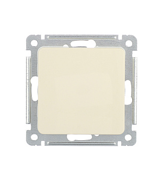 Выключатель Hegel Master одноклавишный встраиваемый слоновая кость (ВС10-411-01)