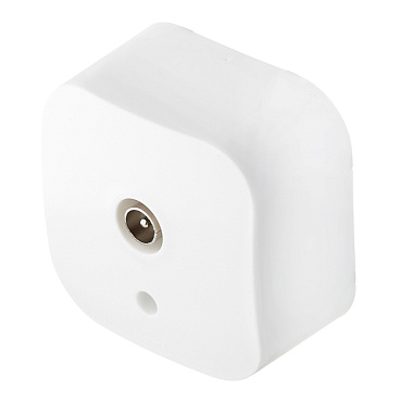 Розетка телевизионная Legrand Quteo накладная белая (782215)