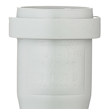 Труба канализационная Ostendorf HTEM d40x150 мм пластиковая для внутренней канализации (111000)