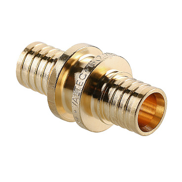 Соединитель прямой Valtec 25 х 25 мм латунь (VTm.403.BG.002525)