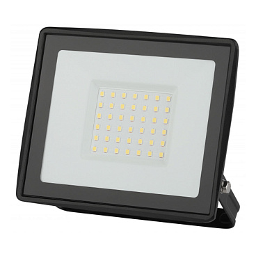 Прожектор светодиодный Эра LPR-02 6500К 50 Вт IP65 черный