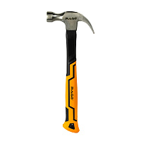 Молоток-гвоздодер Rage by Vira 450 г фибергласовая ручка (900224)