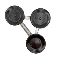 Присоска для работы с плиткой и стеклом Trio-Diamond тройная