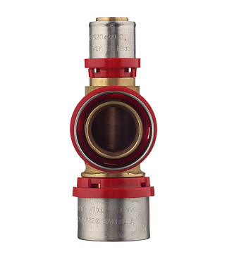 Тройник Tiemme 32(пресс) х 32(пресс) х 20(пресс)