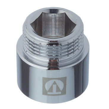 Удлинитель Valtec 20 мм х 3/4 ВР(г) х 3/4 НР(ш) латунный (VTr.198.C.0520)