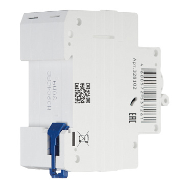 Автомат дифференциальный КЭАЗ OptiDin D63 40А 1P+N тип AC 30 мА 4,5 кА (328102)