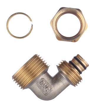 Угол 16 обж(ц) х 3/4 НР(ш)