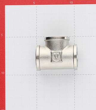 Тройник Valtec 3/4 ВР(г) х 3/4 ВР(г) х 3/4 ВР(г) латунный (VTr.130.N.0005)