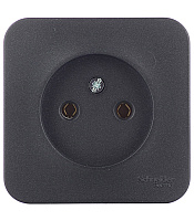 Розетка Systeme Electric Blanca накладная антрацит (BLNRA000116)