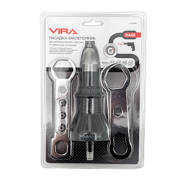 Насадка-заклепочник для дрели Rage by Vira (810206)