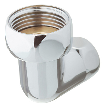 Соединитель угловой для полотенцесушителя 1 ВР(г) х 1/2 ВР(г) хром (2 шт.)