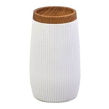 Стакан для ванной Fixsen White Boom настольный пластик белый (FX-412-3)