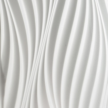 Панель ПВХ 595х595х10 мм eclectica офсет Grace белая волна 0,35 кв.м