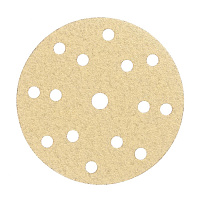 Диск шлифовальный КМ Gold d150 мм P80 на липучку бумажная основа (5 шт.)