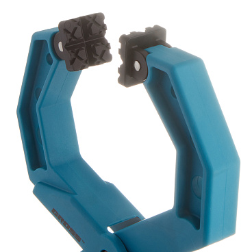 Струбцина ручная Gross клещеобразная пластиковая с храповым механизмом 100 мм (20805)