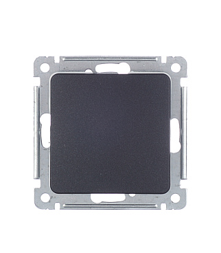 Переключатель Hegel Master одноклавишный встраиваемый черный (ВС10-461-08)