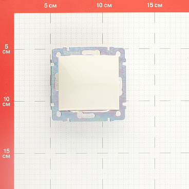 Выключатель Legrand Valena одноклавишный встраиваемый слоновая кость (695600)