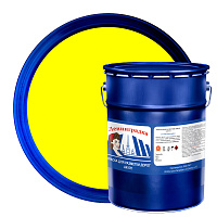 Краска для дорожной разметки Ленинградка АК-511 желтая 5 кг