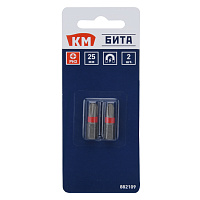 Бита КМ (882109) PH3 магнитная 25 мм (2 шт.)
