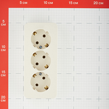 Розетка Systeme Electric Blanca накладная бежевая (BLNRA010317)