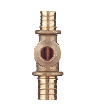 Тройник Stout 20 х 16 х 16 мм латунный (SFA-0014-201616)