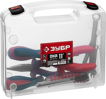 Кейс-органайзер ″ОКА-11″ пластиковый, ЗУБР