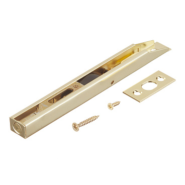 Шпингалет 160 мм золото