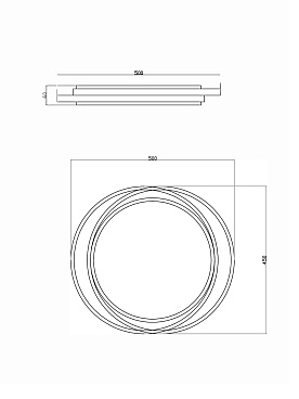 Потолочный светильник Freya FR10031CL-L98W